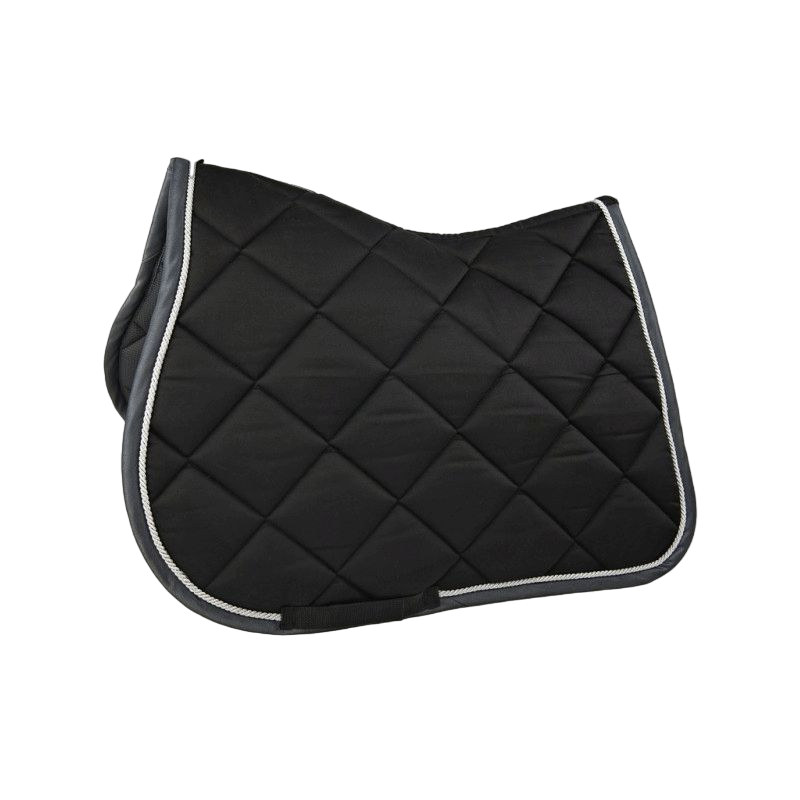 Lami-cell - Tapis de selle Elegance noir/ gris | - Ohlala