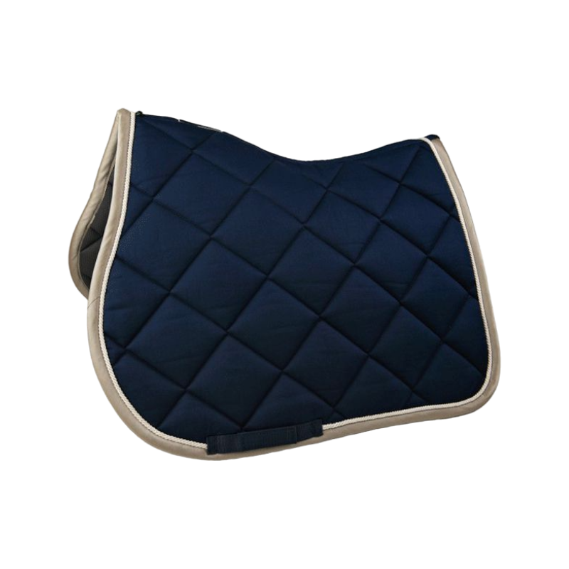 Lami-cell - Tapis de dressage Elegance marine/ champagne | - Ohlala