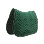 Equithème - Glossy zadeldek donkergroen | - Ohlala