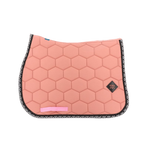 Oxxer - Zadeldek Monogram zwart/ oud roze | - Ohlala