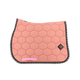 Oxxer - Tapis de selle Monogramme noir/ vieux rose | - Ohlala