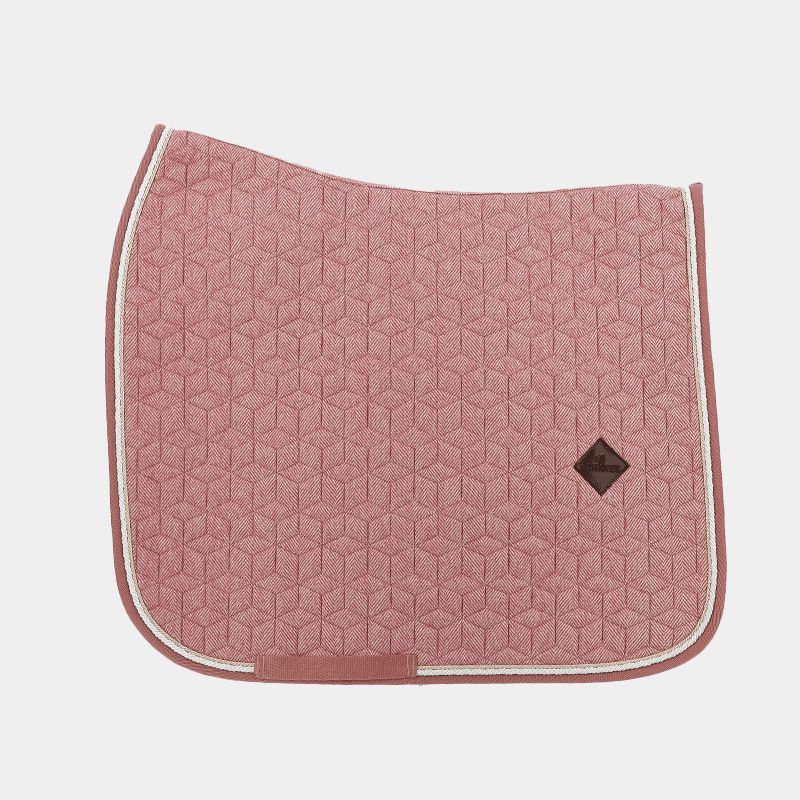 Kentucky Horsewear - Tapis de dressage Laine rose | - Ohlala