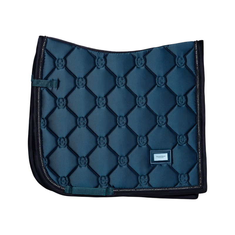 Equestrian Stockholm - Tapis de dressage Crystal Shine blue meadow