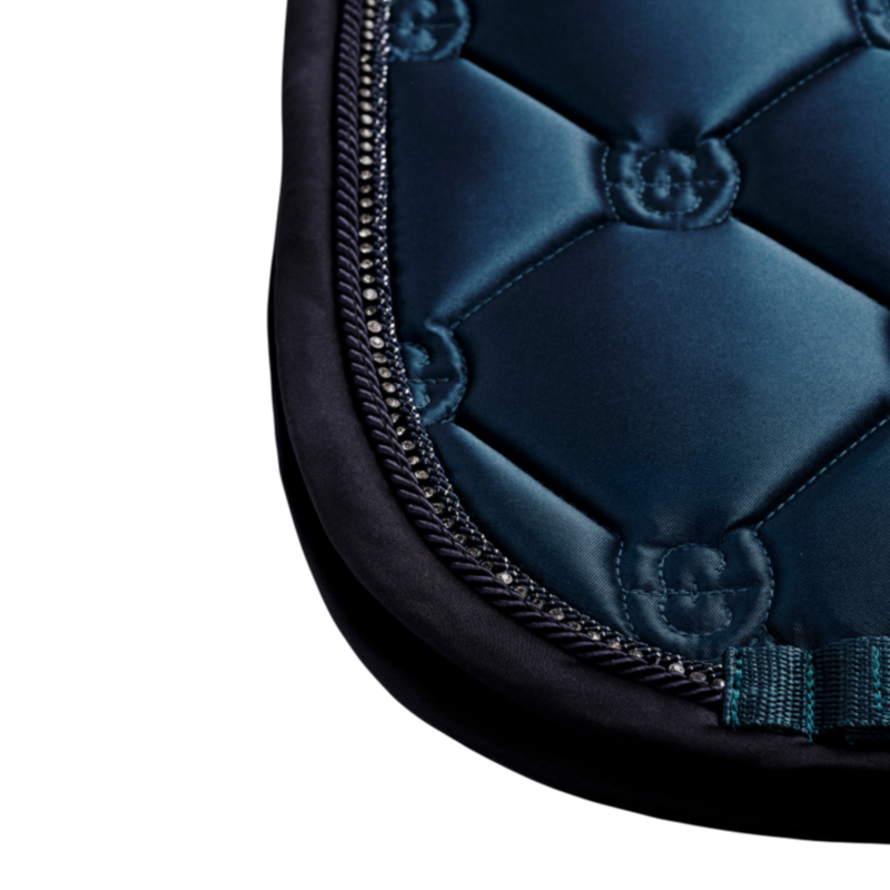 Equestrian Stockholm - Tapis de dressage Crystal Shine blue meadow