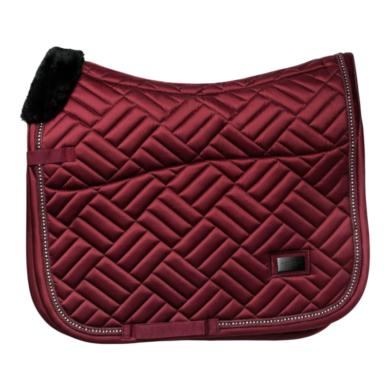 Equestrian Stockholm - Tapis de dressage Crystal bordeaux