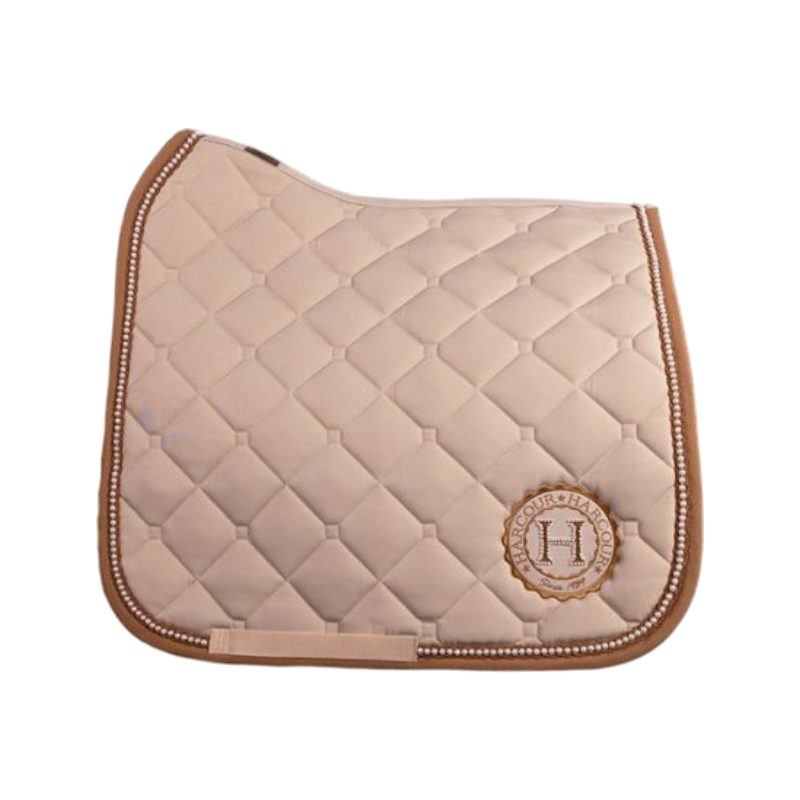 Harcour - Tapis de dressage Etoile Perlée champagne