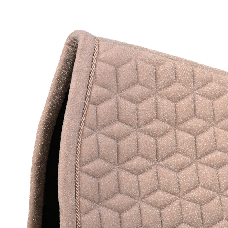 Kentucky Horsewear - Tapis de dressage Full Sparkling vieux rose