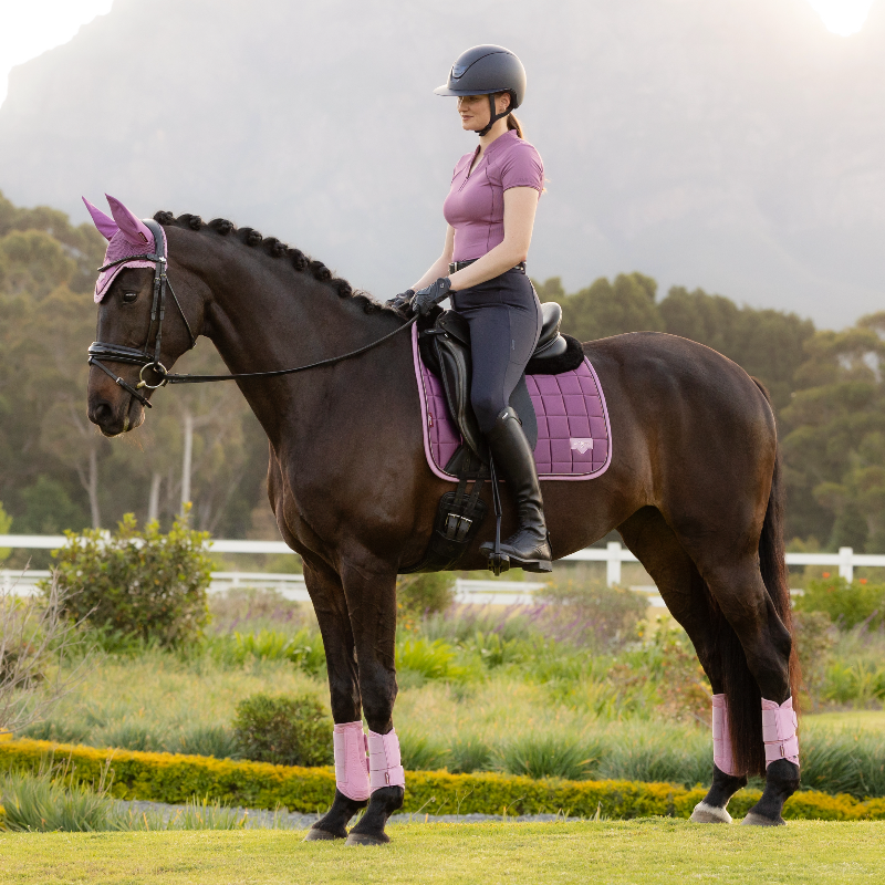 LeMieux - Tapis de dressage Loire Classic mallow | - Ohlala