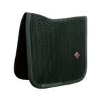 Kentucky Horsewear - Tapis de dressage Velvet Mini Pearls pine green | - Ohlala