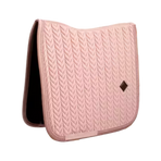 Kentucky Horsewear - Tapis de dressage Velvet Mini Pearls vieux rose | - Ohlala