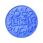 Likit - Tapis de léchage Graze maze bleu