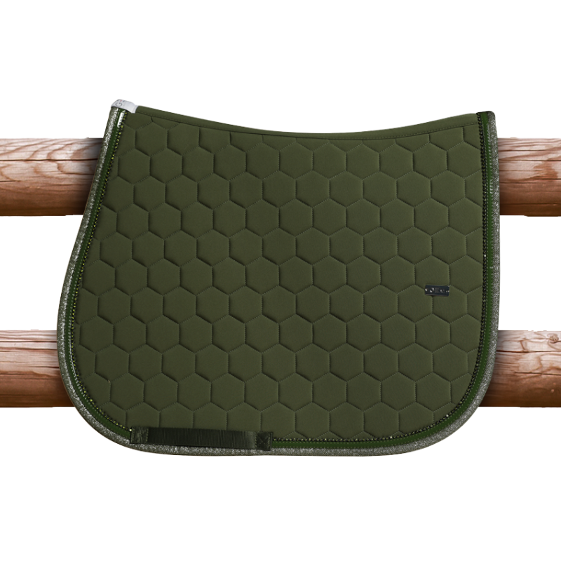 GEM - Tapis de selle Atlas kaki | - Ohlala