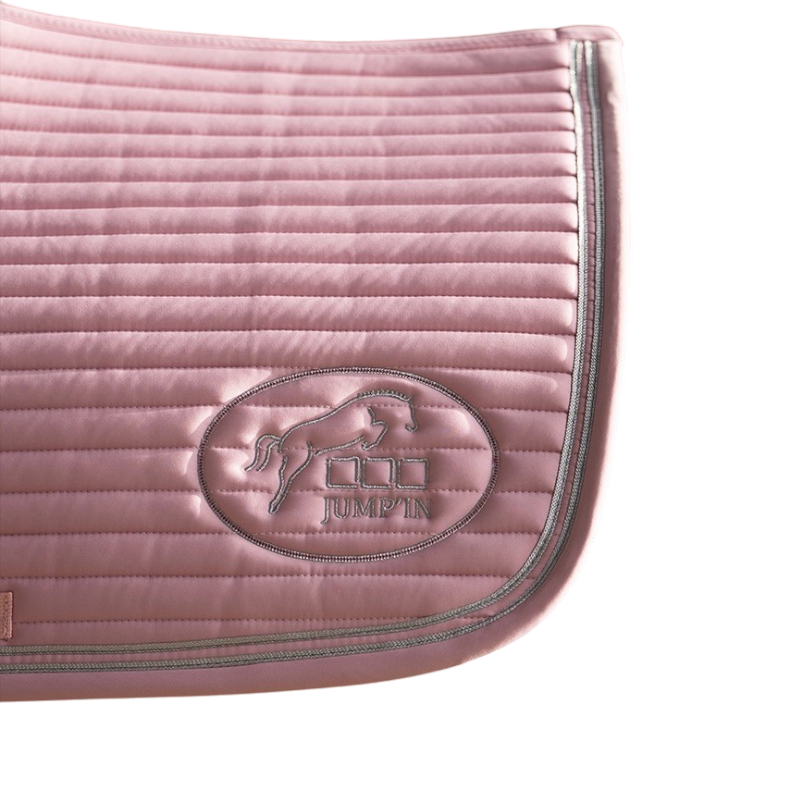 Jump'In - Tapis de selle Balthazar rose/ lurex
