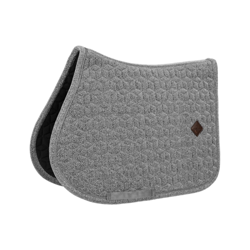 Kentucky Horsewear - Tapis de selle Full Sparkling gris