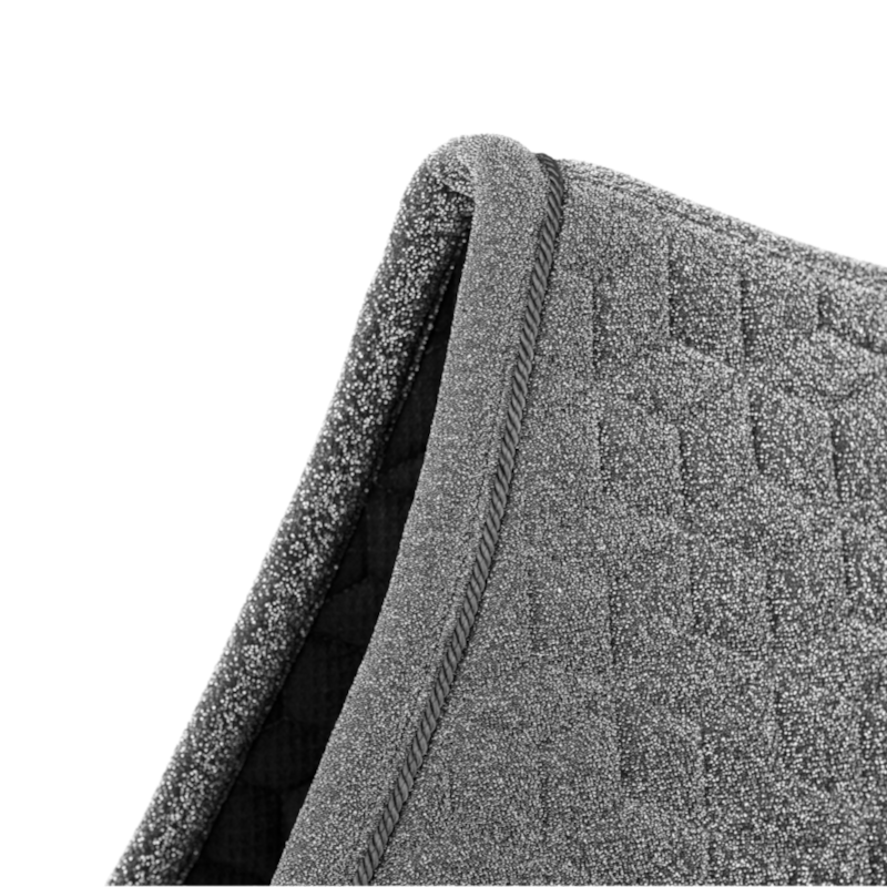 Kentucky Horsewear - Tapis de selle Full Sparkling gris
