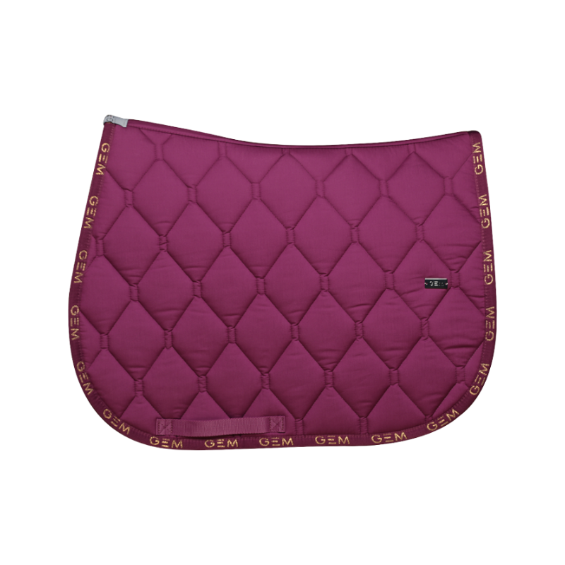 GEM - Tapis de selle Love violet