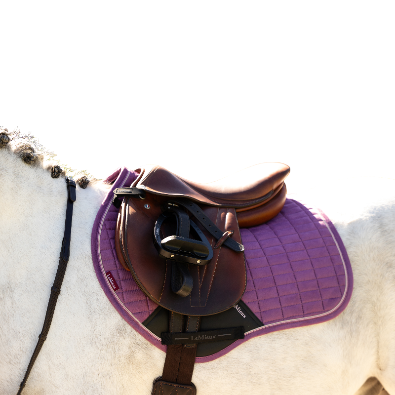 LeMieux - Tapis de selle Mini Suede mallow | - Ohlala