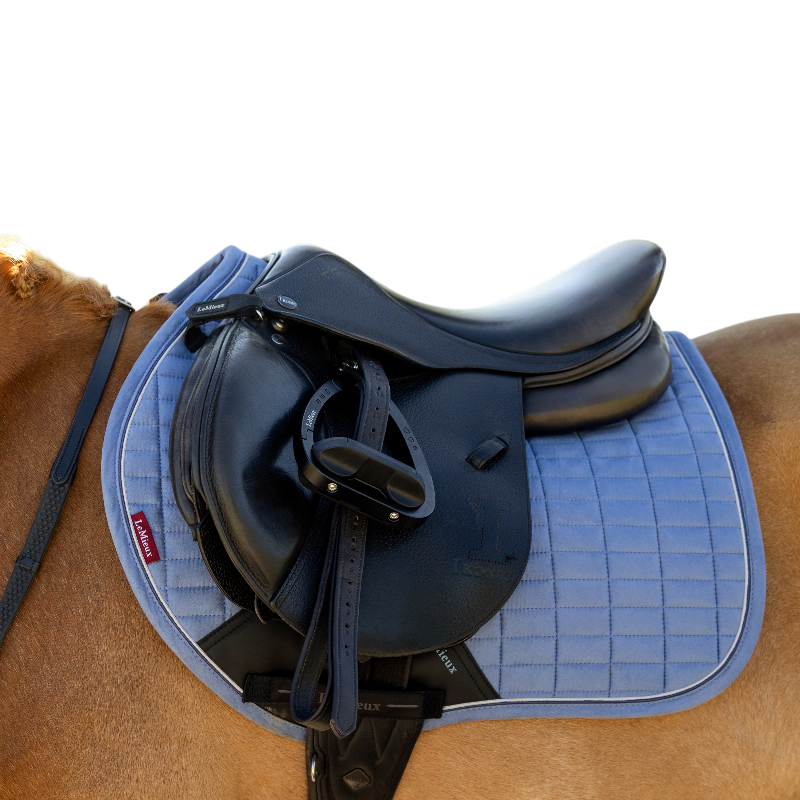 LeMieux - Tapis de selle Mini Suede powder blue | - Ohlala