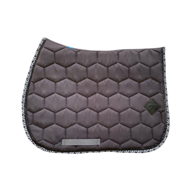 Oxxer - Tapis de selle Monogramme anthracite