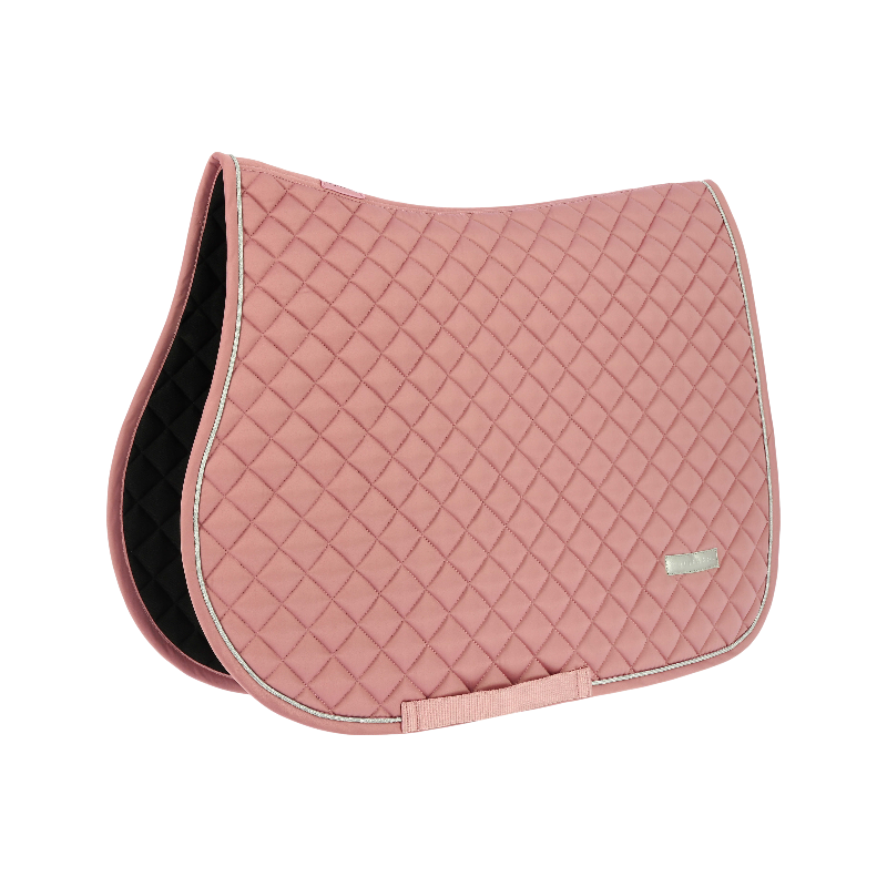 Equithème - Tapis de selle Nacre rose | - Ohlala