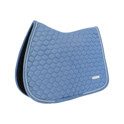 Equithème - Tapis de selle Opal bleu ciel | - Ohlala