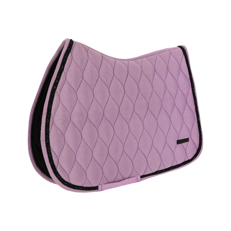 Equithème - Tapis de selle Pearl lavande | - Ohlala
