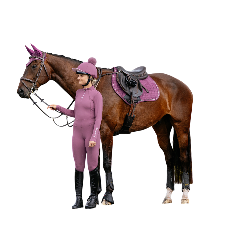 LeMieux - Tapis de selle Suede Close Contact mallow | - Ohlala