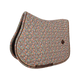Kentucky Horsewear - Tapis de selle Velvet pied de poule brown colorfull | - Ohlala