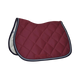 Privilège Equitation - Tapis de selle PB unis bordeaux/gris/marine | - Ohlala