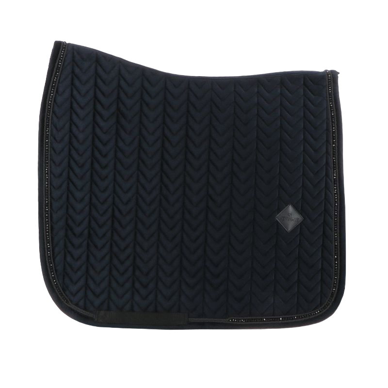 Kentucky Horsewear - Tapis de dressage Velvet Pearls noir | - Ohlala