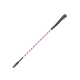 TdeT -  Cravache ruban argenté violet/fuchsia | - Ohlala