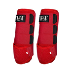 TdeT - Guêtres Néoprène rouge x2 | - Ohlala
