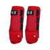 TdeT - Guêtres Néoprène rouge x2 | - Ohlala