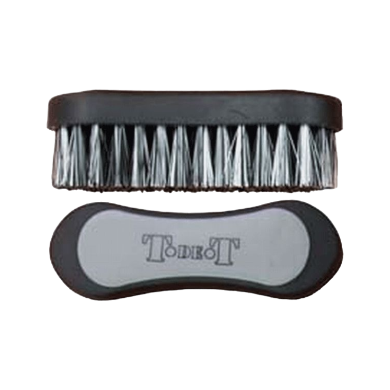 TdeT -  Brosse de tête bicolore noir/gris