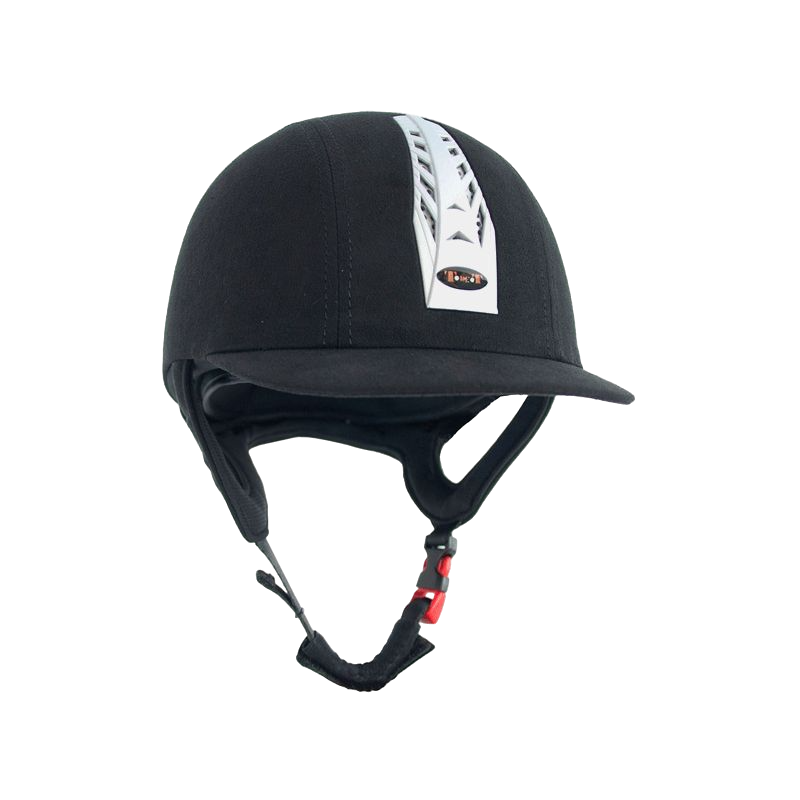 Casque d equitation aeration noir TdeT OHLALA