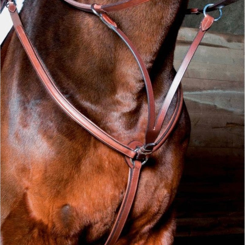 TdeT - Collier de chasse doublé tabac