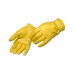 TdeT - Gants daim gold | - Ohlala
