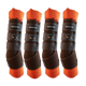 TdeT - Guêtres d'écurie marron/orange x4 | - Ohlala