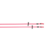 TdeT - Rênes Biotack® lisses rose | - Ohlala