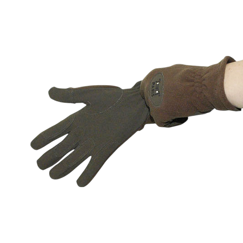 TdeT - Gants d'équitation Sensation automne marron foncé
