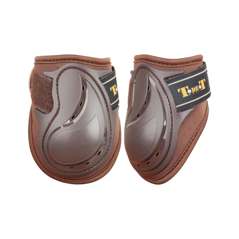 TdeT - Set guêtres et protège-boulets Design marron