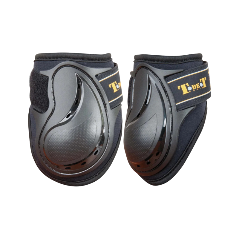 TdeT - Set guêtres et protège-boulets Design noir