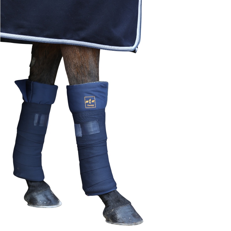 Bucas - Coton Therapy Leg Wrap marine (x4)
