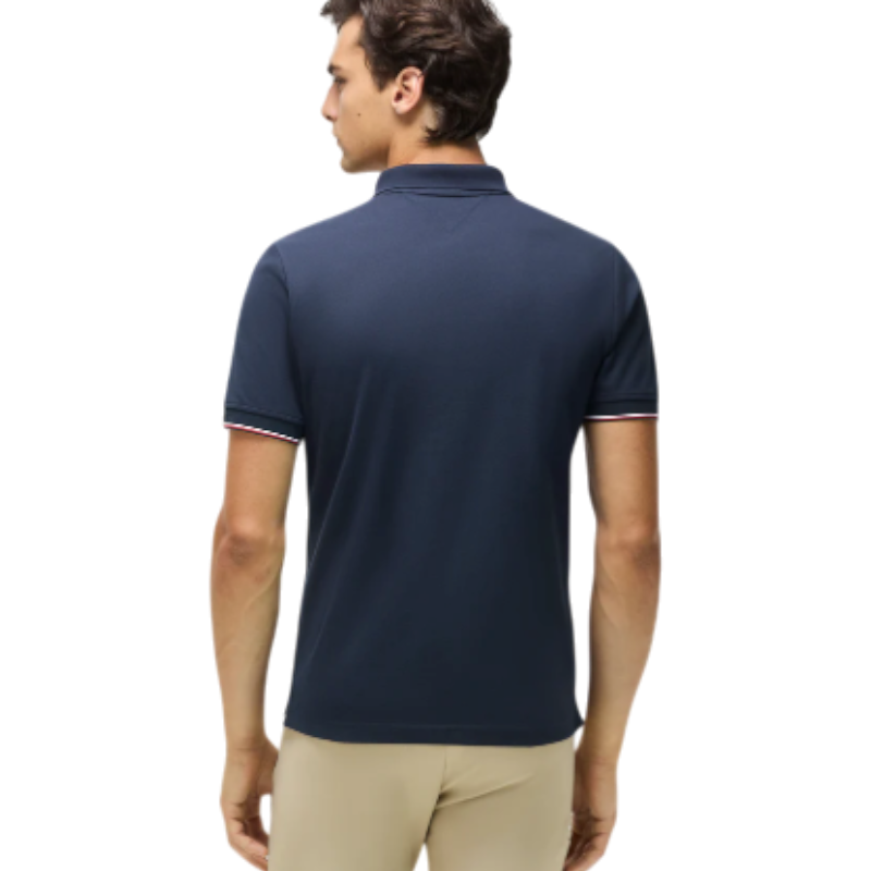 Tommy Hilfiger Equestrian - Polo d'équitation manches courtes homme Davis desert sky