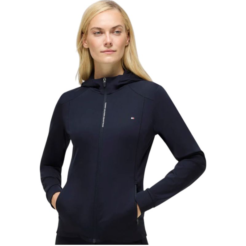 Tommy Hilfiger Equestrian - Lange mouw jas dames Nevada desert sky