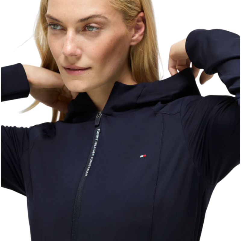 Tommy Hilfiger Equestrian - Lange mouw jas dames Nevada desert sky