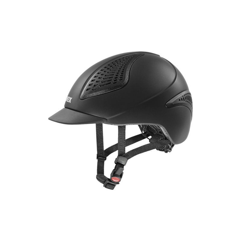 Uvex - Casque d'équitation exxential 3 noir mat