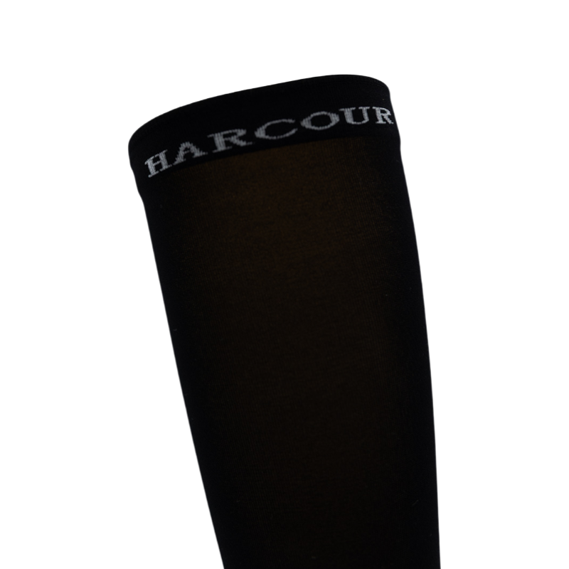 Harcour - Chaussettes Rider Vaya noir/ vigne (x2)