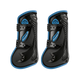 Veredus - Guêtres ouvertes Carbon Gel Vento Color Edition Noir/ Bleu | - Ohlala