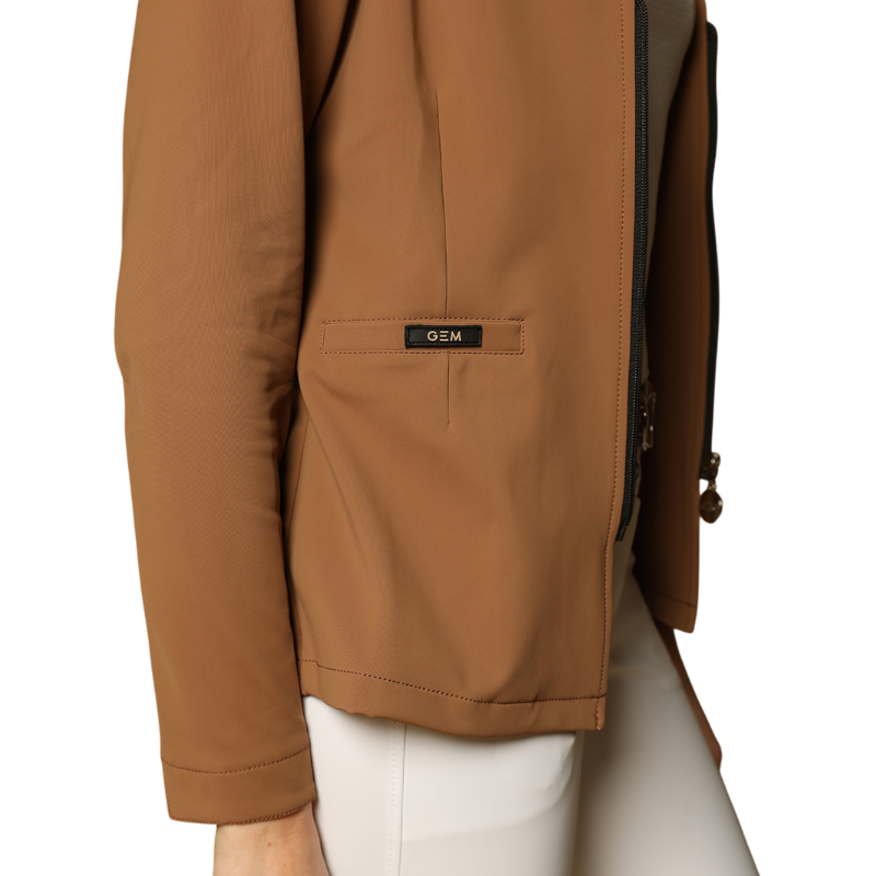 GEM - Veste de concours femme Jinger café | - Ohlala